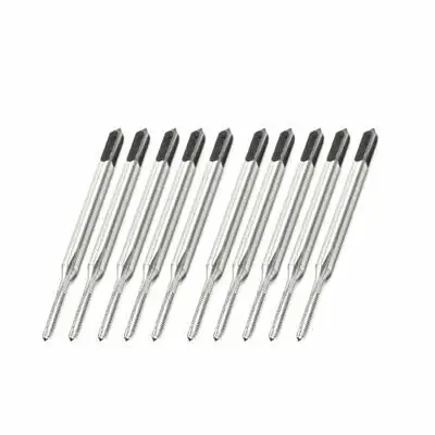 10 Pcs Piazza Capo HSS 1.2 millimetri 3-Flauto Vite di Macchina Filo Rubinetto