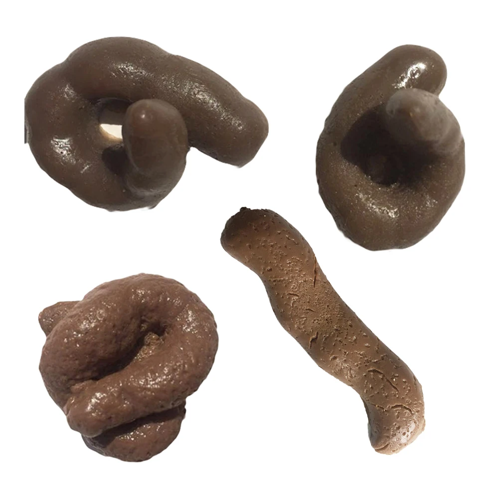 Realistic Gross Poo Waste Turd Fake Pooper Model  Funny Shit Gift Toy Prank Practical JokeTrick Props Artificial Poops