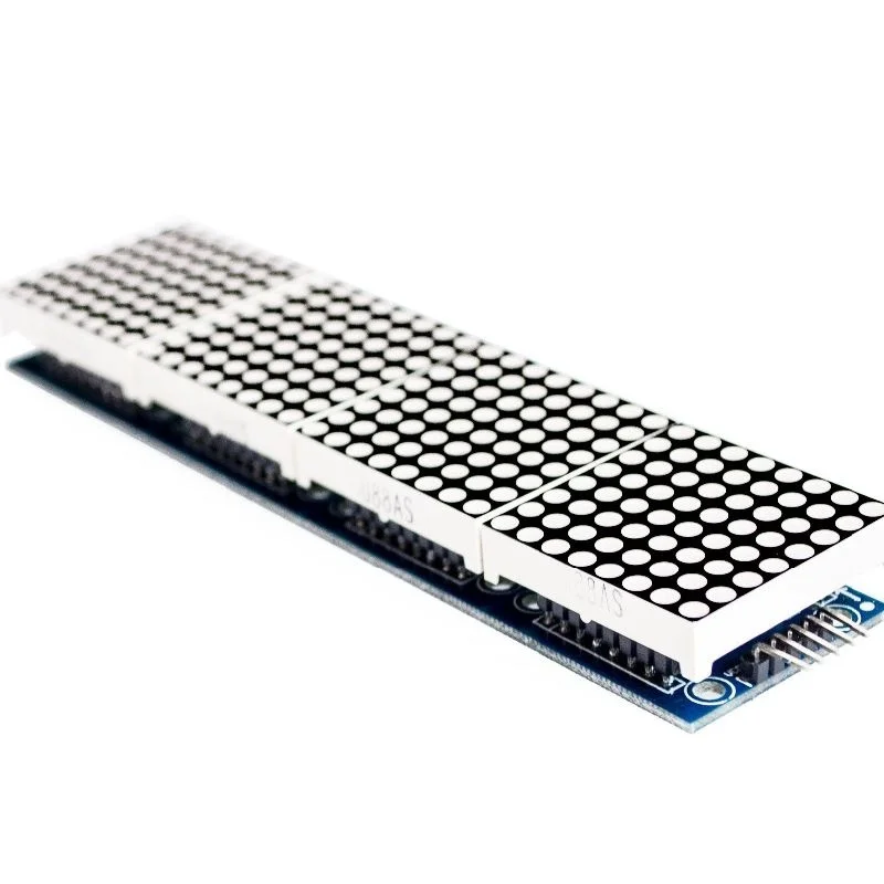 Max7219 Dot Matrix Module Control Single Chip Mikrocomputer Modul 4-in-1 Display Senden 5P Linie (h6a4)