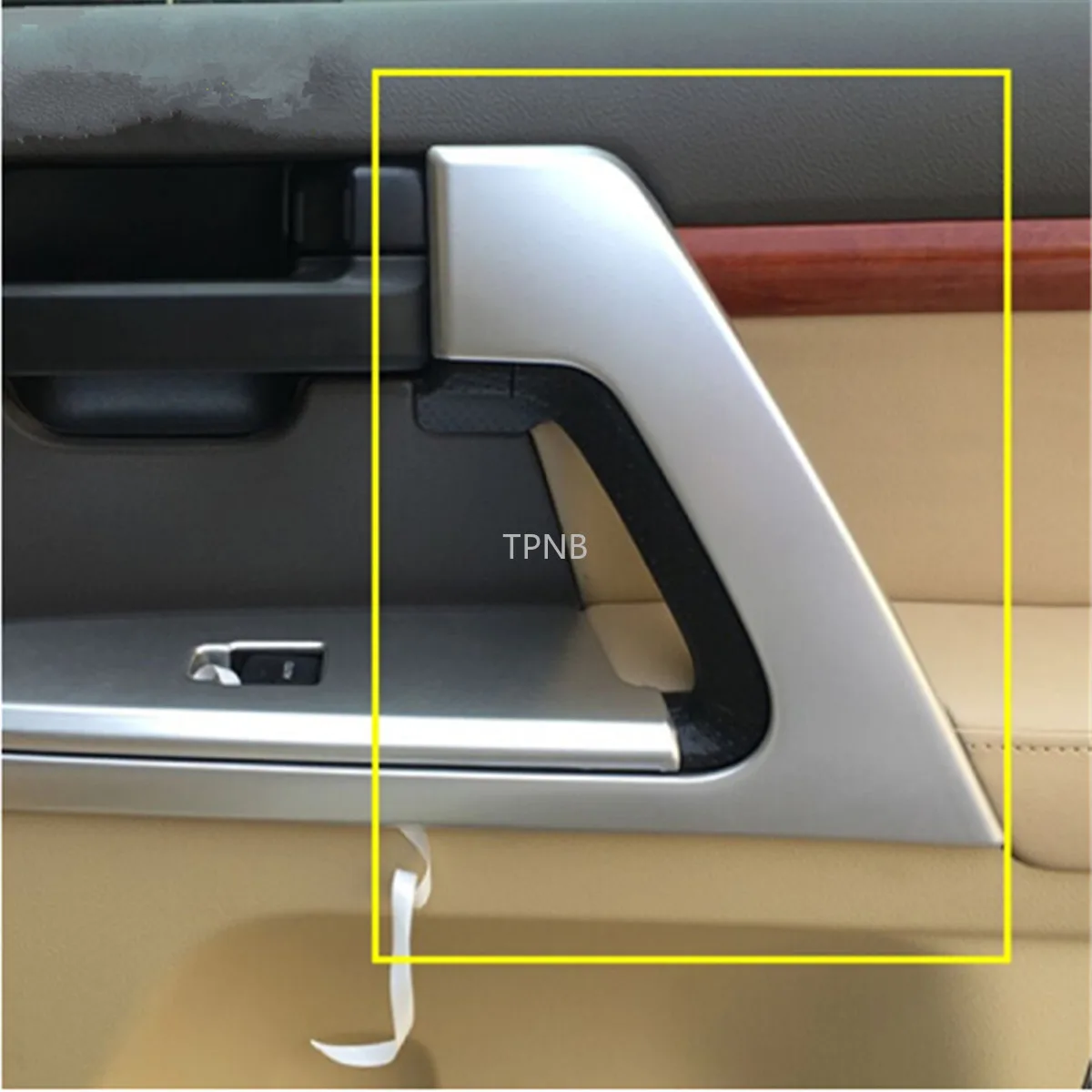 For Toyota Land Cruiser 200 LC200 Fj200 2008 2009 2010 2011 2012 2013 2014 2015 2016 2017  Door Armrest Glass Switch Trim Cover