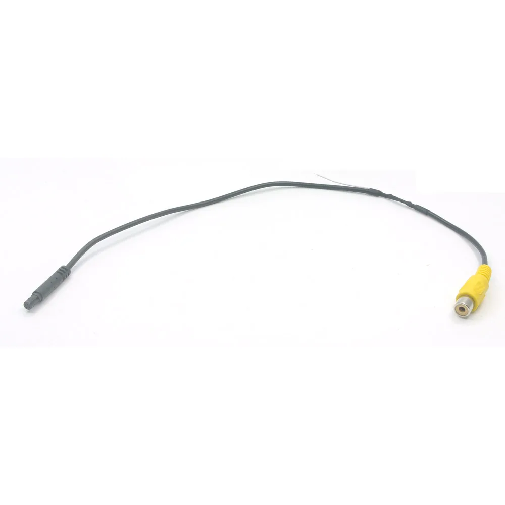 

ANSHILONG 4 Pins Female Plug Connector to RCA AV Video Cable 1.3ft for DVR Rear Camera Cable