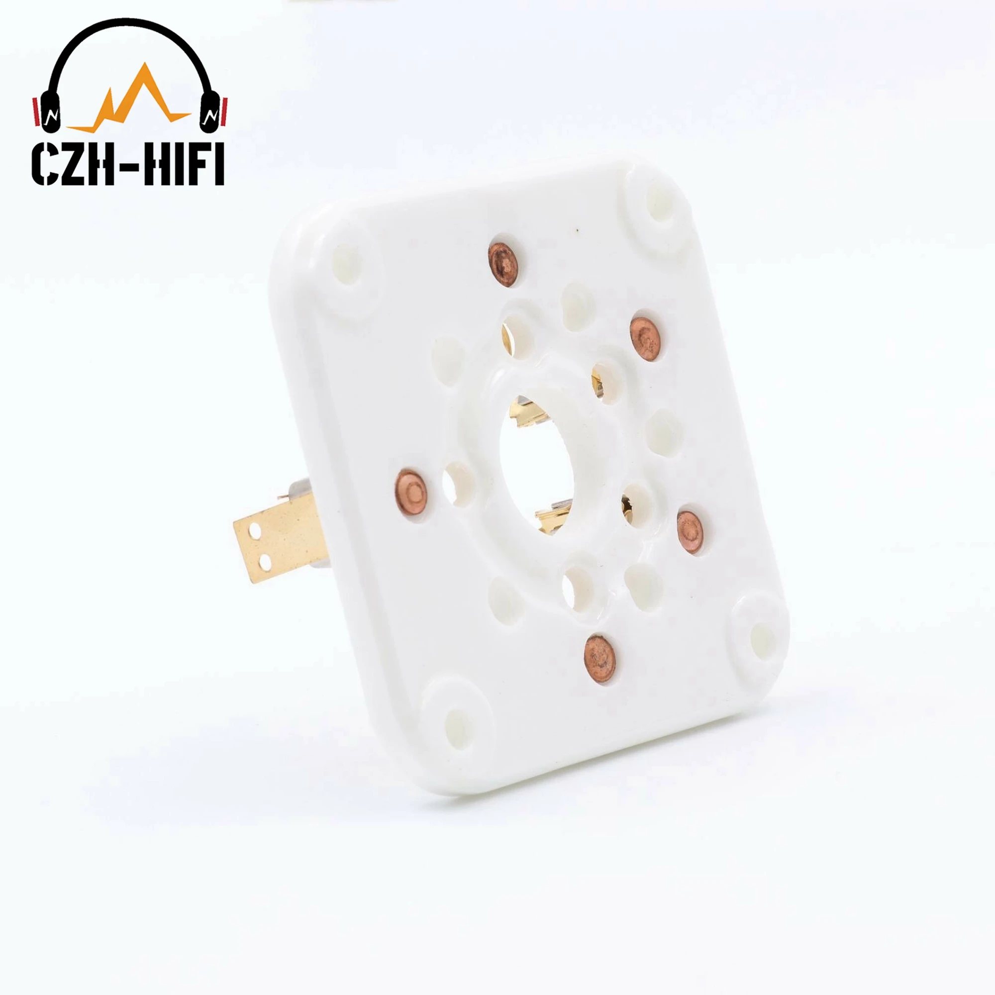 1PC 5pin Tube Socket Ceramic Electronic Valve Base for 4-400A 3-500Z 4-400 4-125 Vintage Audio Tube Amplifier DIY Project