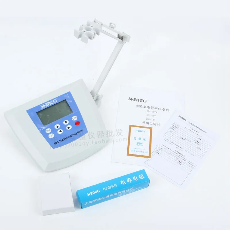 New sales promotion Shanghai Sheng magnetic DDS-11A desktop conductivity meter (digital display) conductivity measuring instrume