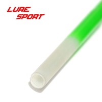 LureSport 2 set Transparent Hollow GlassFiber 1.2m 3sections1.4m 4sections UL blank Rod building components Repair DIY Accessory