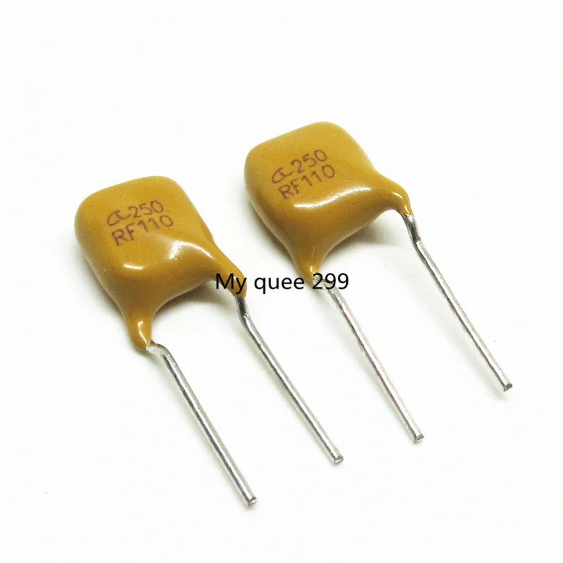 10PCS/lot Self recovery fuse TRF250-110 250V 110mA 0.11A PTC