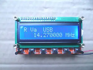 New AD9850 0~55MHz DDS Signal Generator For HAM Radio VFO SSB RIT 6 Bands