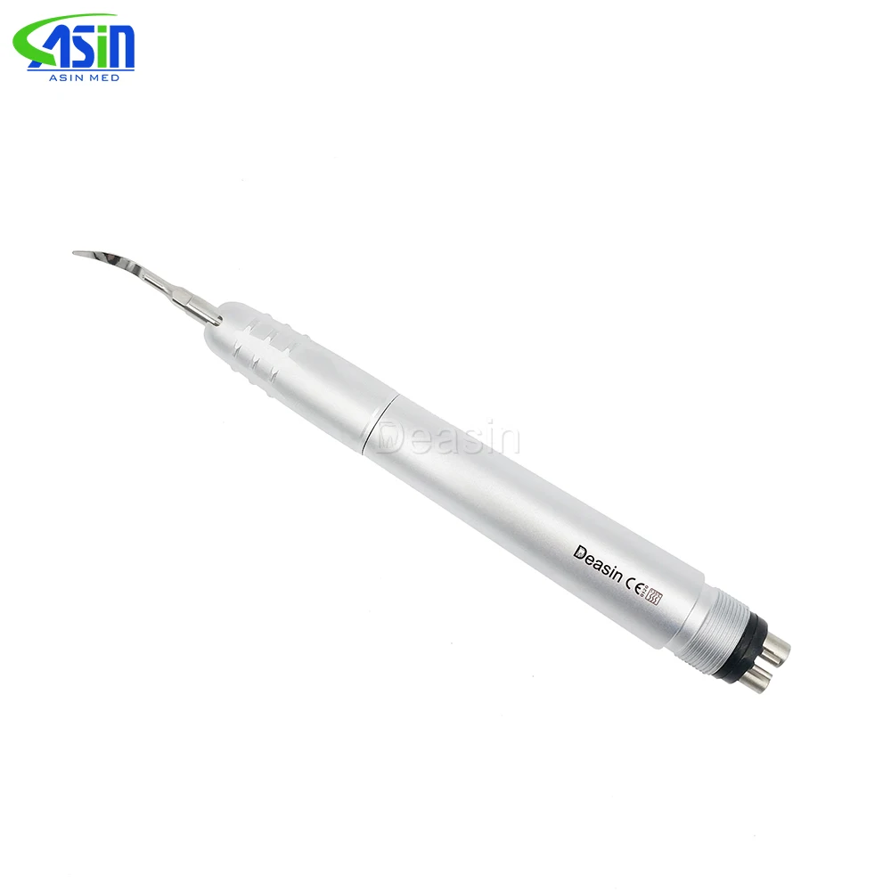 Dental Ultrasonic Scaler 2/4Holes B2/M4 Scaler Handpiece with 3 Tips Cleaner Tooth Stains Tartar Tool Whiten Teeth Tartar Remove