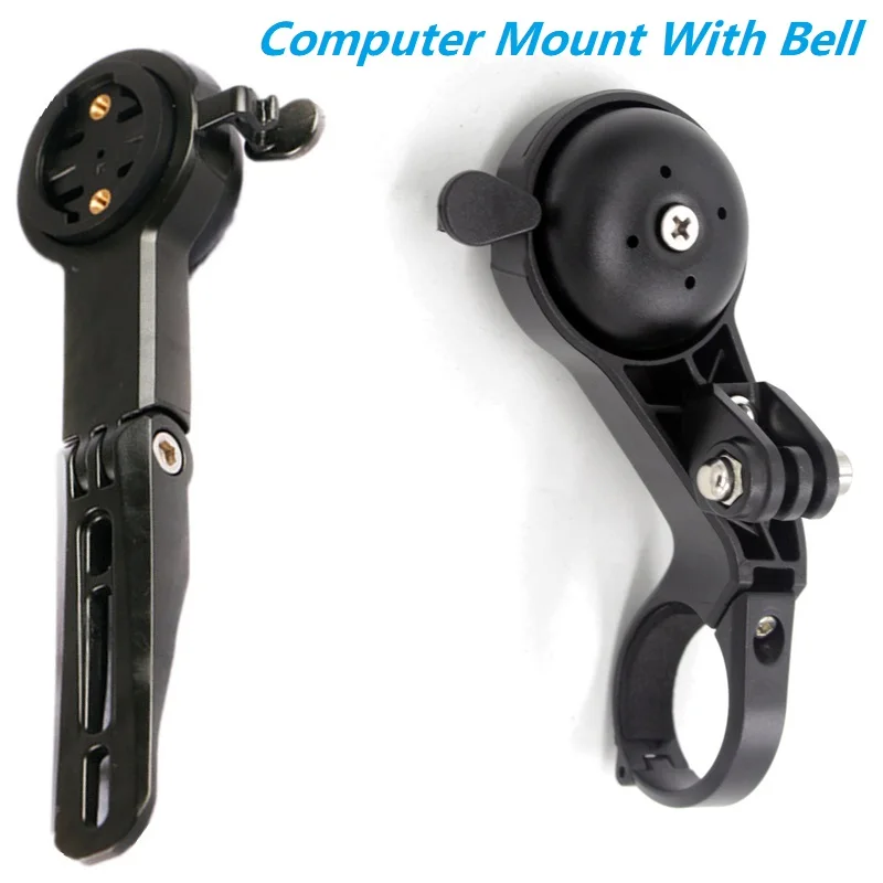 

Multifuction Bicycle Computer Mount Code Tabe Bracket With Bell GPS Computer Gopro Sport Camera Holder For GARMIN CATEYE Bryton