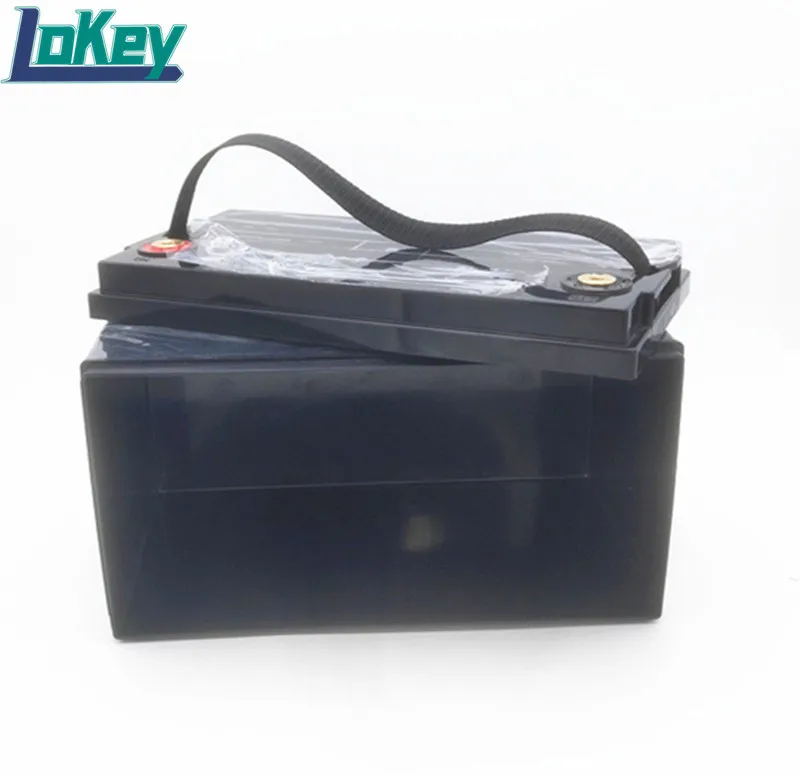 Plastic battery box 12V 24V 48V 60ah 80ah 100ah li ion lifepo4 LTO lithium DIY battery waterproof plastic empty case