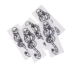 1/5PCS Death Eaters Dark Mark Make Up Tattoos Stickers Cosplay Accessories and Dancing Party Dance Arm Art Temporary Tatoo