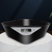 5KG/1g 10KG/1g Electronic Kitchen Scale Digital Coffee Scale Pet Scale Cat Dog Food Scale Household Smart Scale with Tray