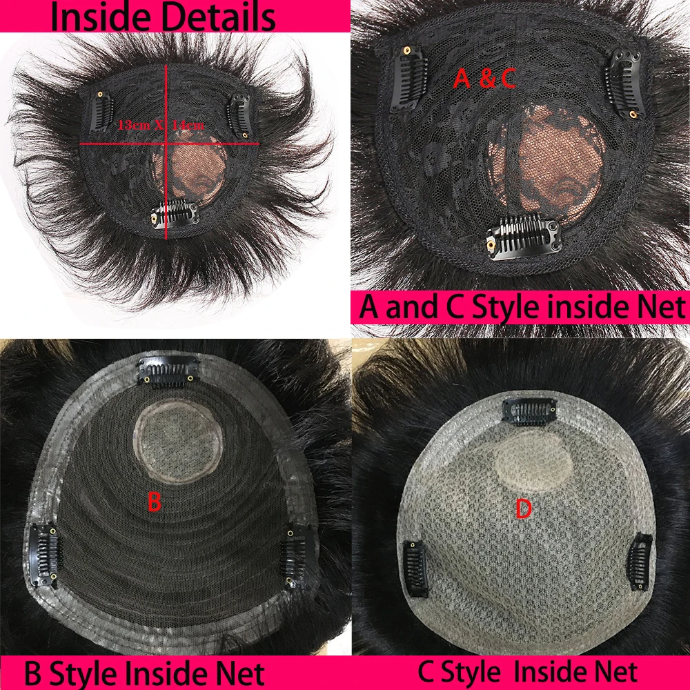 Clip In Human Hair Bangs Toupee Men Hairpiece Wigs for Man Natural Short Brazilian Straight Remy Hair For Hair Loss for Men