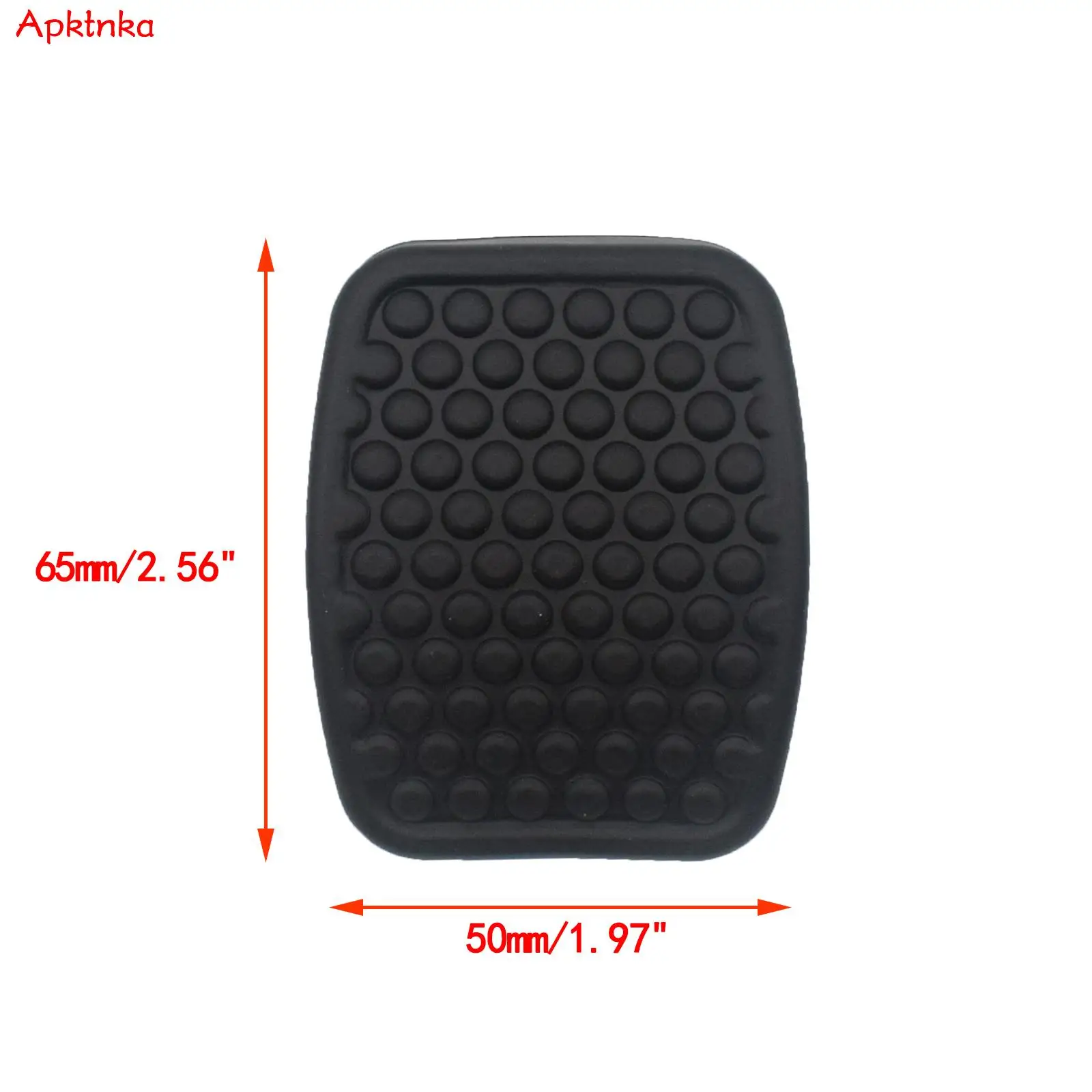 3Pcs/ Set Car Brake Clutch Accelerator Pedal Rubber Pad Cover For Suzuki Swift Samurai Sidekick Vitara Tracker OE# 49751-79001