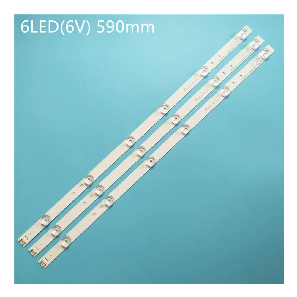 

100% New 3pcs/Kit LED strips for LG 32 TV 32MB25VQ 32MB27VQ 32LB5610 32LB552B LC320DUE MGA4 AGF78400101 6916L 2223A 6916L 2224A