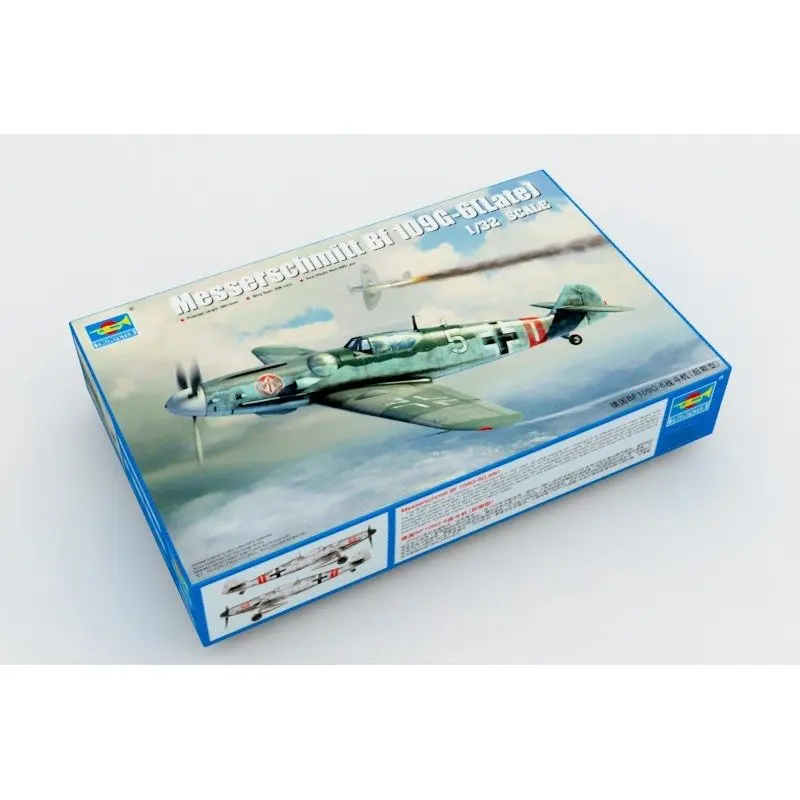 

Trumpeter 02297 1/32 Messerschmitt Bf 109G-6(Late) - Scale Model Kit