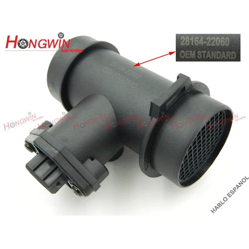 Imagen 2 del producto Sensor de flujo de masa de aire, medidor MAF 28164 22060, compatible con Hyundai Accent scoupé 1.5L 93-99 ALFA ROMEO 0280217102, 28164 22051
