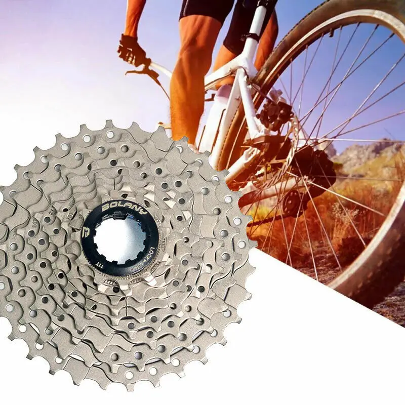 MTB Cassette Round Shape MTB Bike 9 Speed Cassette Part For Mountain Bike Road Bicycle Freewheel 11-32T MTB Cassette New Arrival