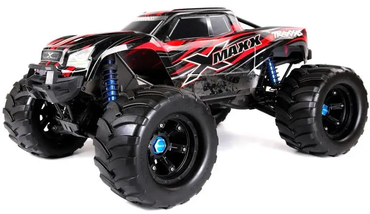 Ampliato e addensato ruota con CNC di fissaggio dadi per TRAXXAS X-MAXX 220*120 MILLIMETRI