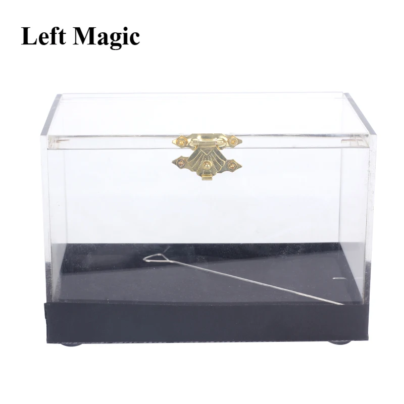 Pro Switch Box Magic Tricks Magician Close Up Illusions Gimmick Prop Appearing Transforming Objects Transparent Magia Box