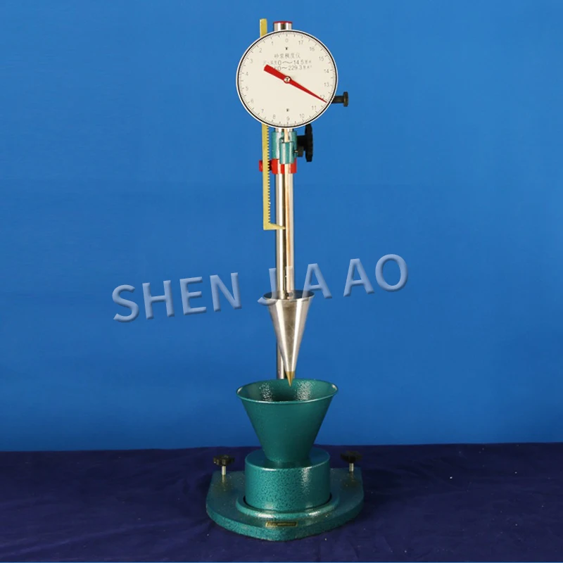 

SC-145 Mortar Consistency Meter Tool Pointer Flow Condensation Time Measuring Instrument Consistency Test Instrument 1PC