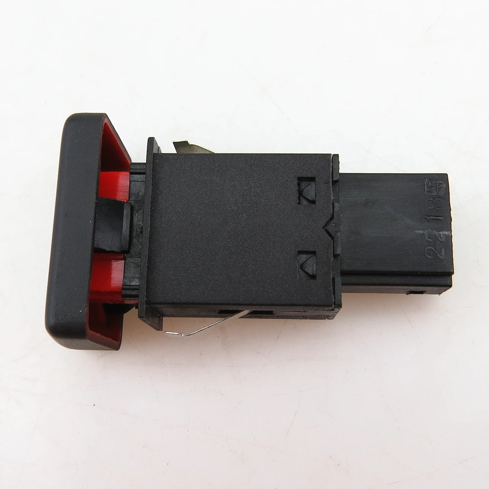 Car double Flash Light Switch Red Hazard Warning Emergency Switch Button For A4 S4 RS4 B6 B7 2001-2008 8ED941509 8ED 941 509