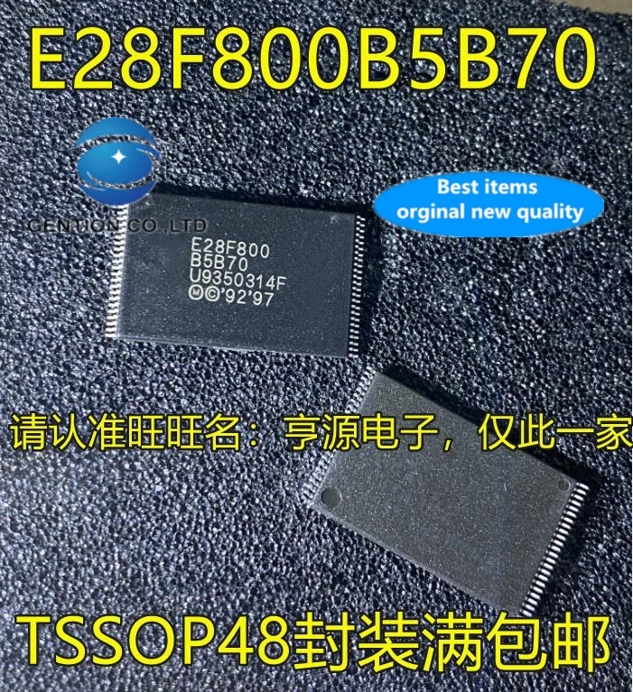 10PCS E28F800 E28F800B5B70 TSSOP48 flash memory chips in stock 100% new and original