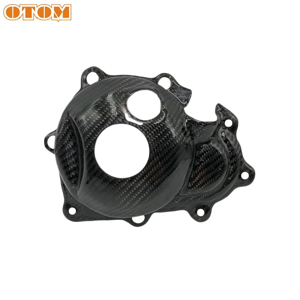 

OTOM Motorcycle CI28 Carbon Fiber Magneto Protective Cover Ignition Guard Lid For YAMAHA YZ250F 2008-2009 Motocross Dirt Bike