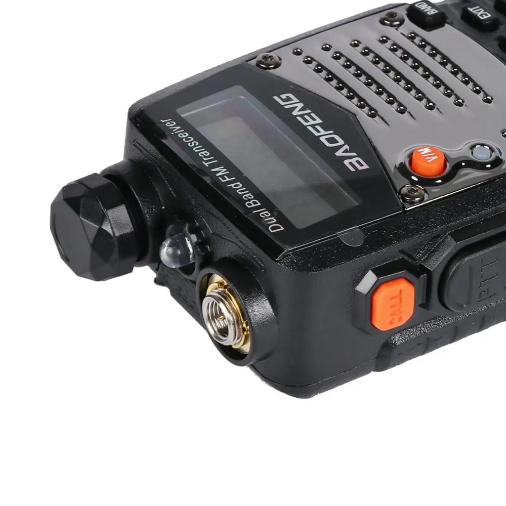 Baofeng-walkie-talkie de UV-5RA, estación de Radio bidireccional CB con auriculares, Radio Ham de caza, VHF, UHF, 136-174, 400-520MHz