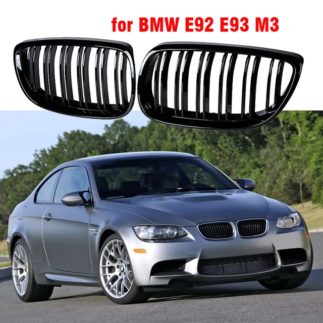 フロント腎臓フィンスポーツグリルグリルbmw E92 E93 M3 2006-2009 2008-2013 3シリーズ2ドアクーペ -  AliExpress