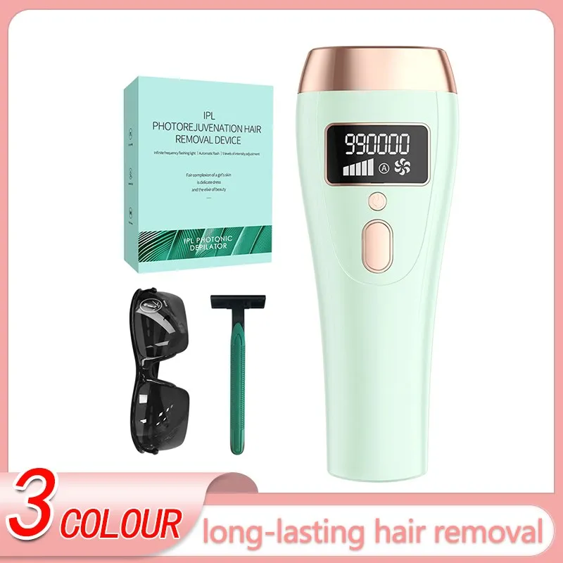 IPL Hair Removal Laser Epilator For Women 900000 Flash Permanent Painless Electric Depilator A Laser Whole Body Hair Remover