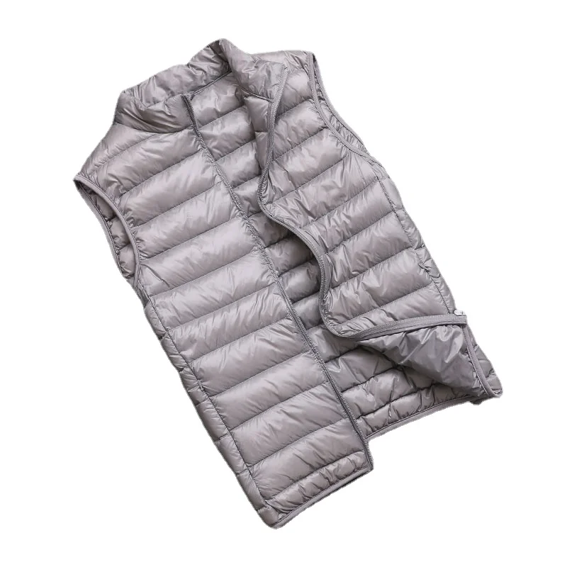 Men Down Vests Autumn Boys Down Vest Light Down Jackets Men Warm Outerwear S M L XL XXL 3XL