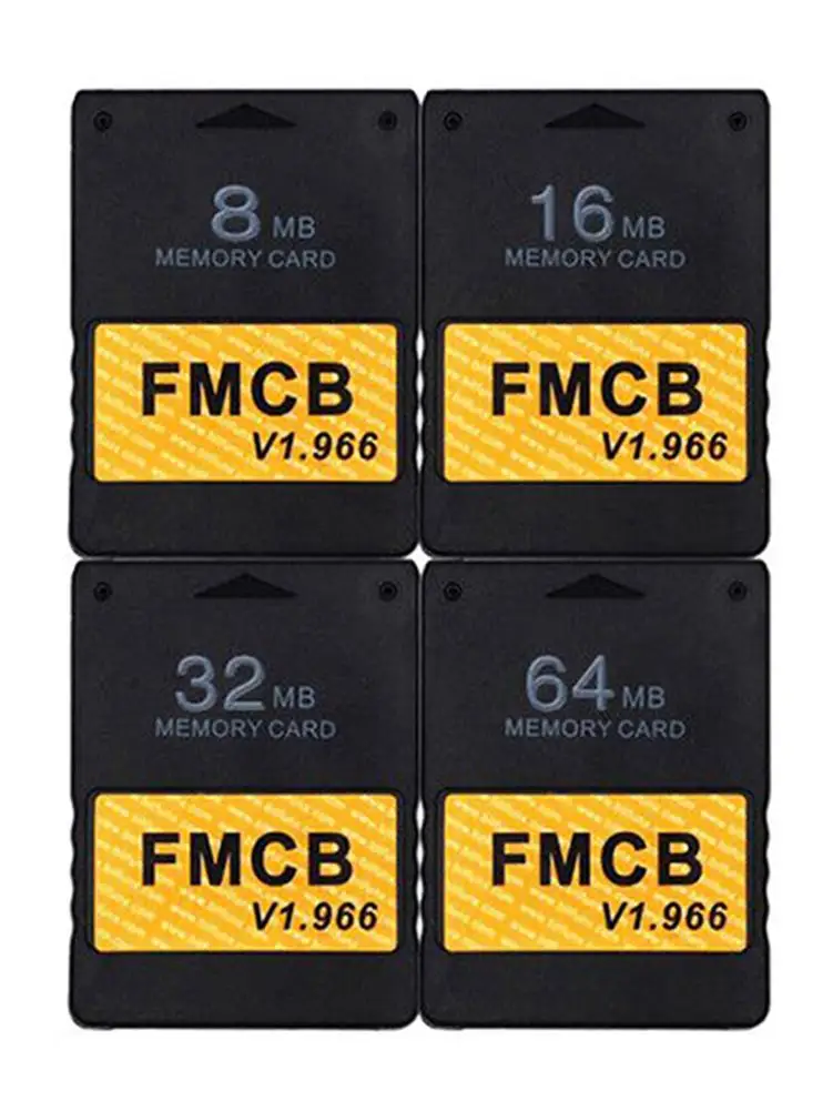 New Professional McBoot V1.966 8MB/16MB/32MB/64MB Game Memory Storage Card ForPS2FMCB Version 1.966