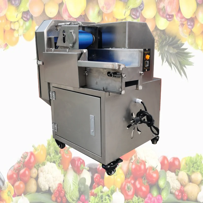 

Машина для резки овощей из нержавеющей стали, электрическая слайсер для моркови, лимона, измельчитель капусты, машина для нарезки кубиками, резак для имбиря