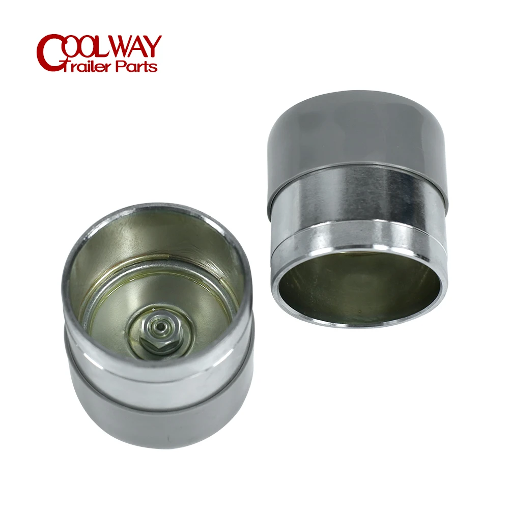 2pcs 1.98 Inch Trailer Bearing Buddies Protectors With Dust Caps Cover Caravan Boat RV Parts Accessories