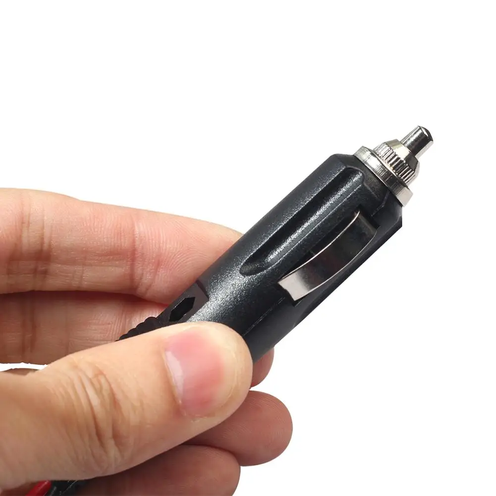 1.2m Cigarettes Lighter Universal 12/24V DC 2.5x5.5mm Plug Car Cigarette- Lighter Charge Power Cable