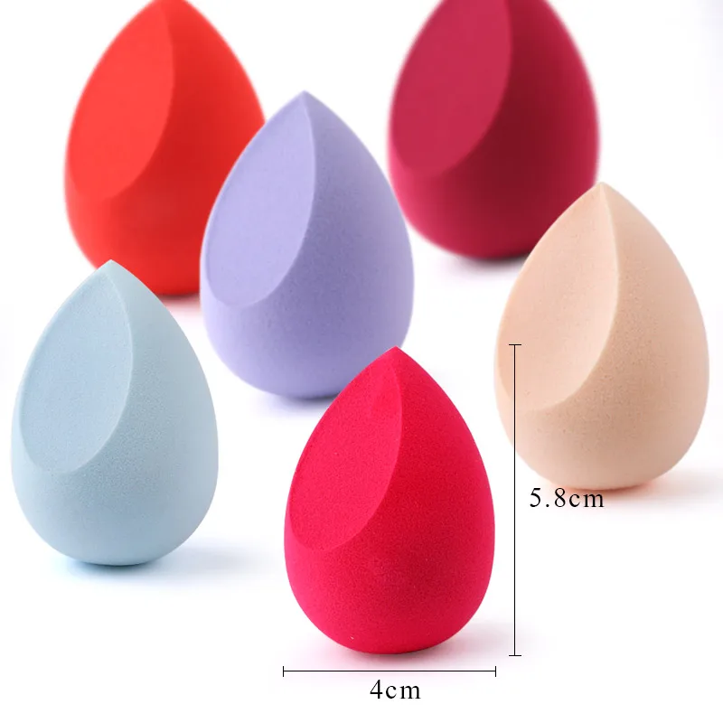 Makeup Sponge Blender Beauty Egg Foundation Cosmetic Sponges Powder Puff Cut Shape Water Drop Bevel Make Up Tools For Women