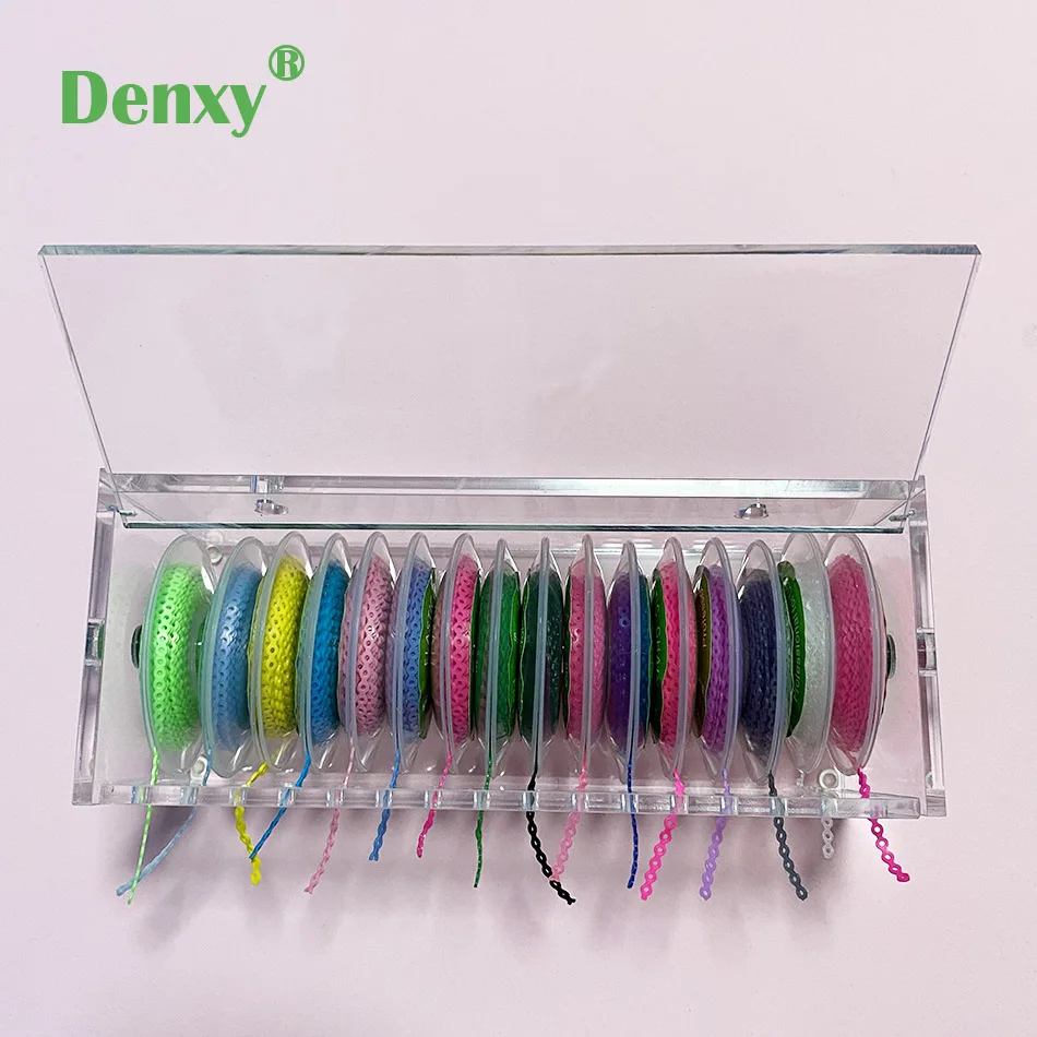 1 pc  Dental Orthodontic Power Chain Acrylic Dispenser Placing Box  Power Chain Orthodontic Bracket