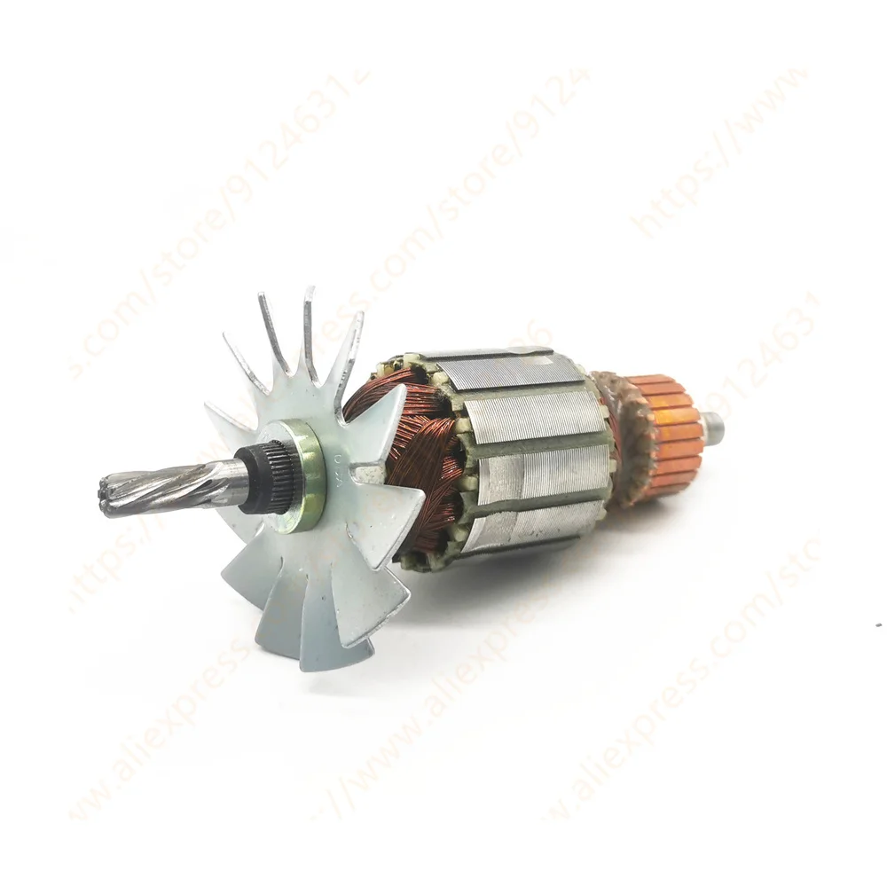7ฟัน AC220-240V Armature โรเตอร์สำหรับ MAKITA 4300BV 512065-5 518257-4ค้อนเจาะเครื่องมืออุปกรณ์เสริมเครื่องมือ