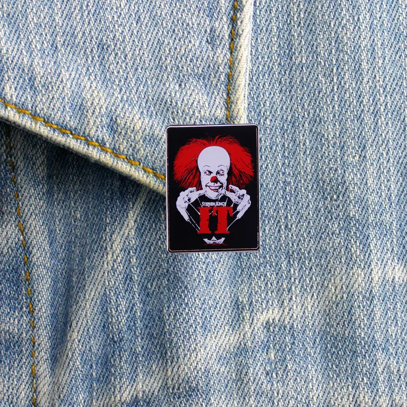 Broche à broche imprimée de eden king's IT