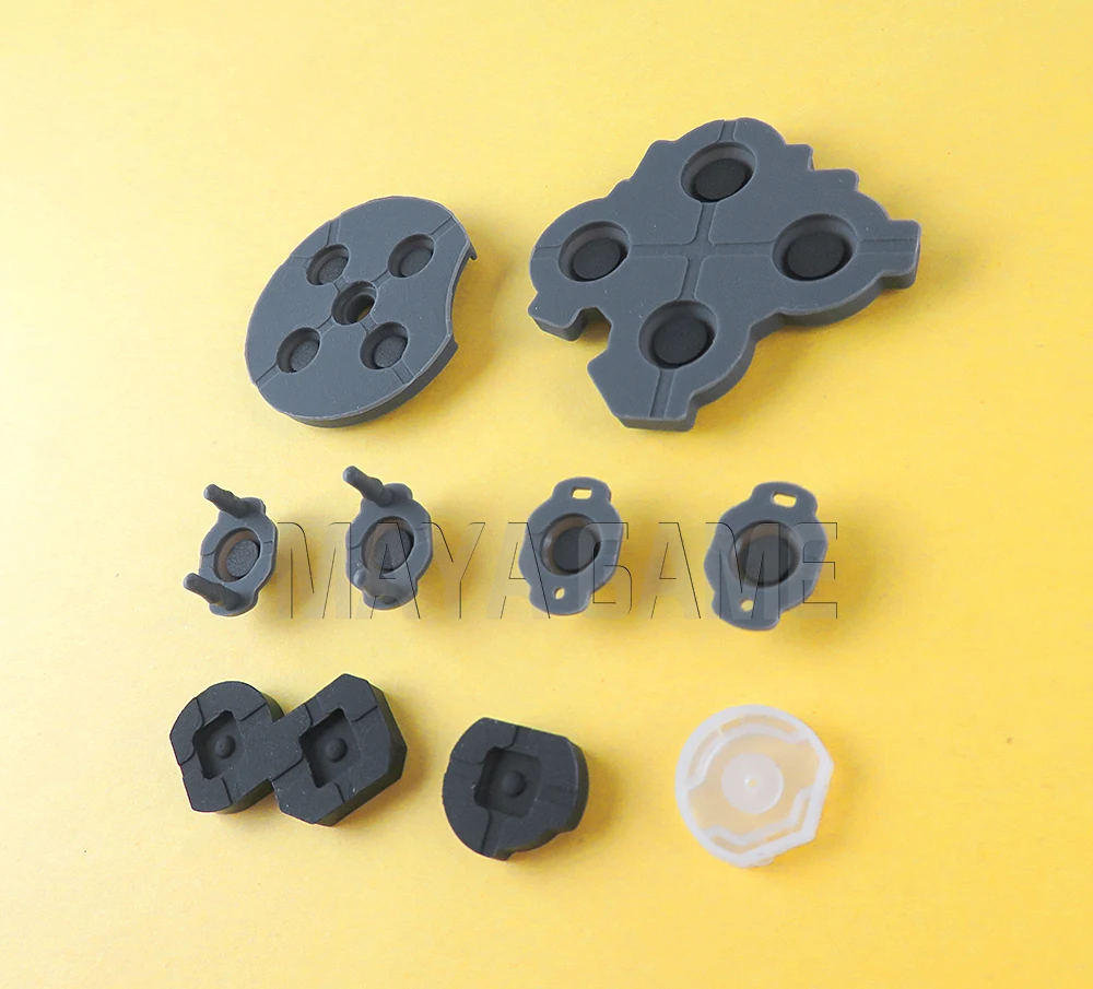 200sets ABXY الصليب زر موصل لوحة مطاطية الاتصال استبدال ل نينتندو التبديل برو تحكم ل NS برو تحكم