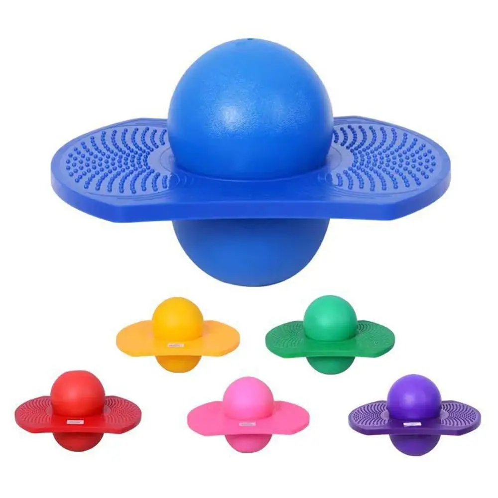 Fitness Balance Ball, Adult Bouncing Ball, Inflatable Ball with Pump, Children Promote Skeletal Growth, Funny and Interesting