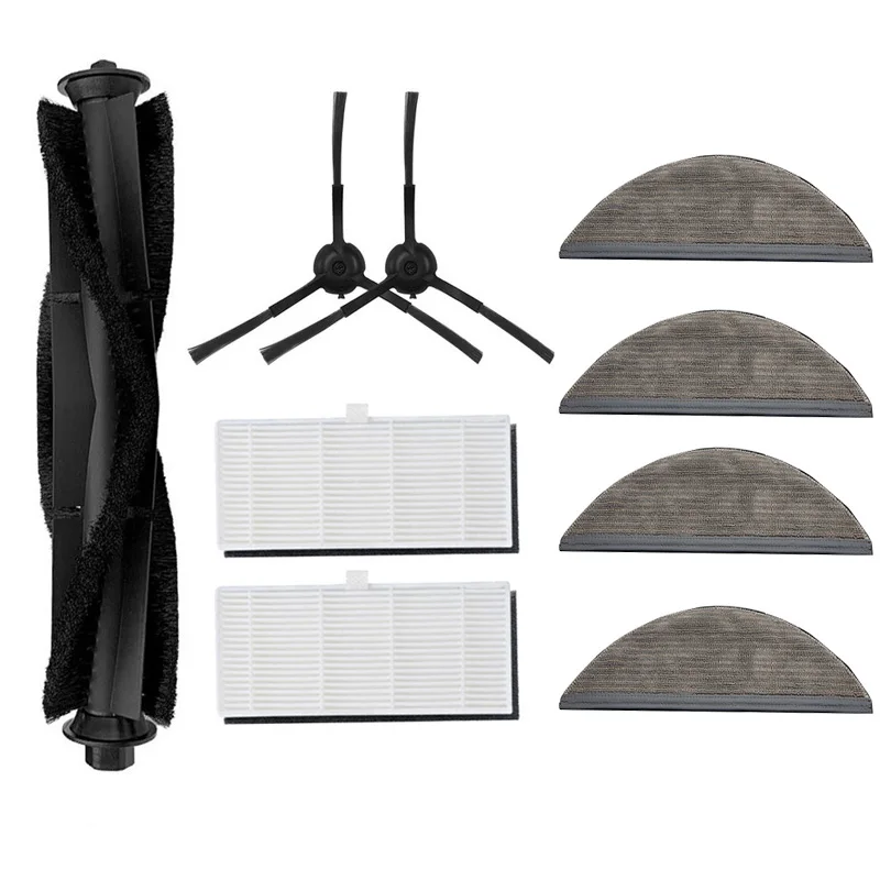 Neue Mopp Tücher Staub Taschen Wichtigsten Pinsel Seite Pinsel HEPA-Filter Für Lydsto R1 Roboter-staubsauger Ersatzteile