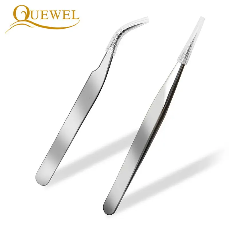 Quewel-Kit de entrenamiento de pestañas postizas, herramientas de práctica, extensión, pegamento, pinzas, esponja, juego de maquillaje