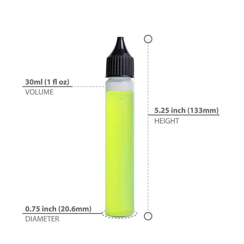 Flacone contagocce in plastica da 10 pezzi da 30ml con flacone liquido Ecig flacone vuoto lungo sottile a forma di penna bottiglia spedizione gratuita