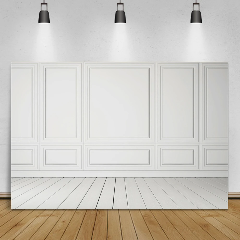 Laeacco 빈티지 세련된 벽 램프 테이블 나무 바닥 파티 어린이 가족 촬영 사진 배경 사진 배경 사진 스튜디오