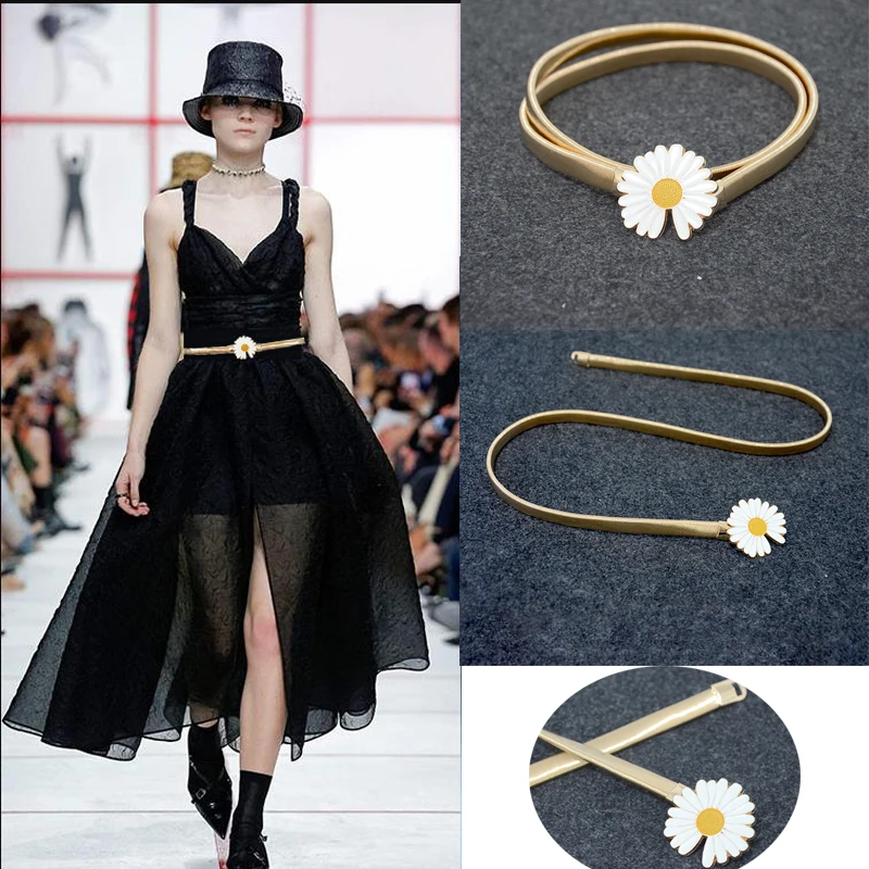 

Luxury Brand Desinger 2020 New Rhinestone Bead Flower Elastic Waist Seal Ladies Fashion Crystal Body Skirt Belt Bg-1567