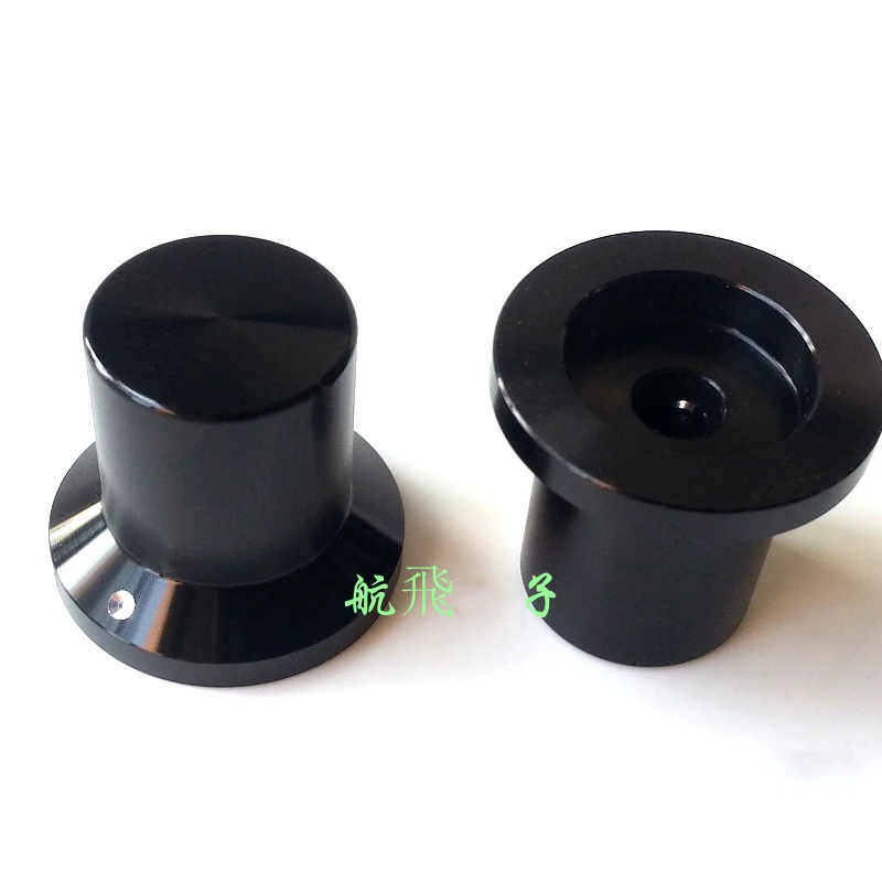 YWJJX 25*22*17mm lega di alluminio puro solido manopola potenziometro volume CD macchina amplificatore manopola amplificatore audio manopola del telaio fai da te