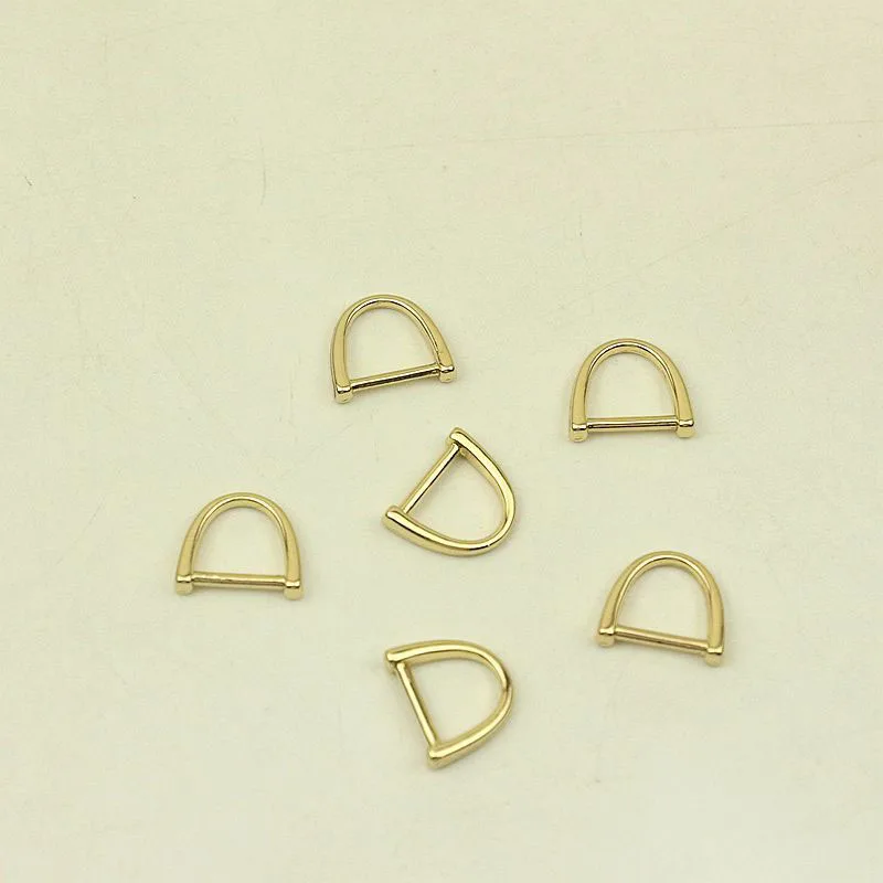 100Pcs 9mm Mini O D Ring Metal Belt Buckles for Bags Strap Hanger Hook Buckle DIY Handbag Hardware Craft Sewing Accessories