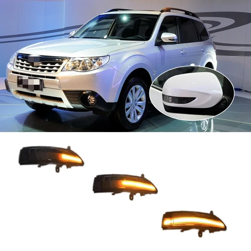 Fit for Subaru Forester SH Outback BR Legacy V Tribeca Impreza Dynamic Blinker Indicator Mirror Turn Light Signal