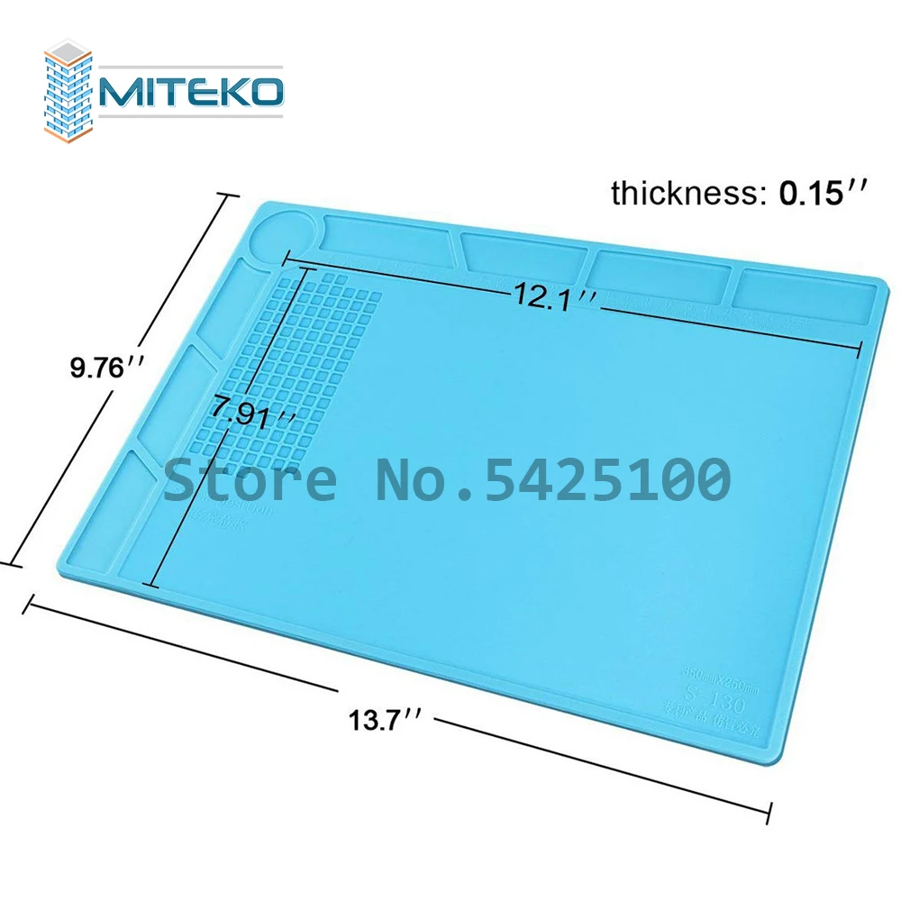 Mobile Phone Repair Anti Static Pad ESD High Temperature Corrosion Resistant Silicone Platform